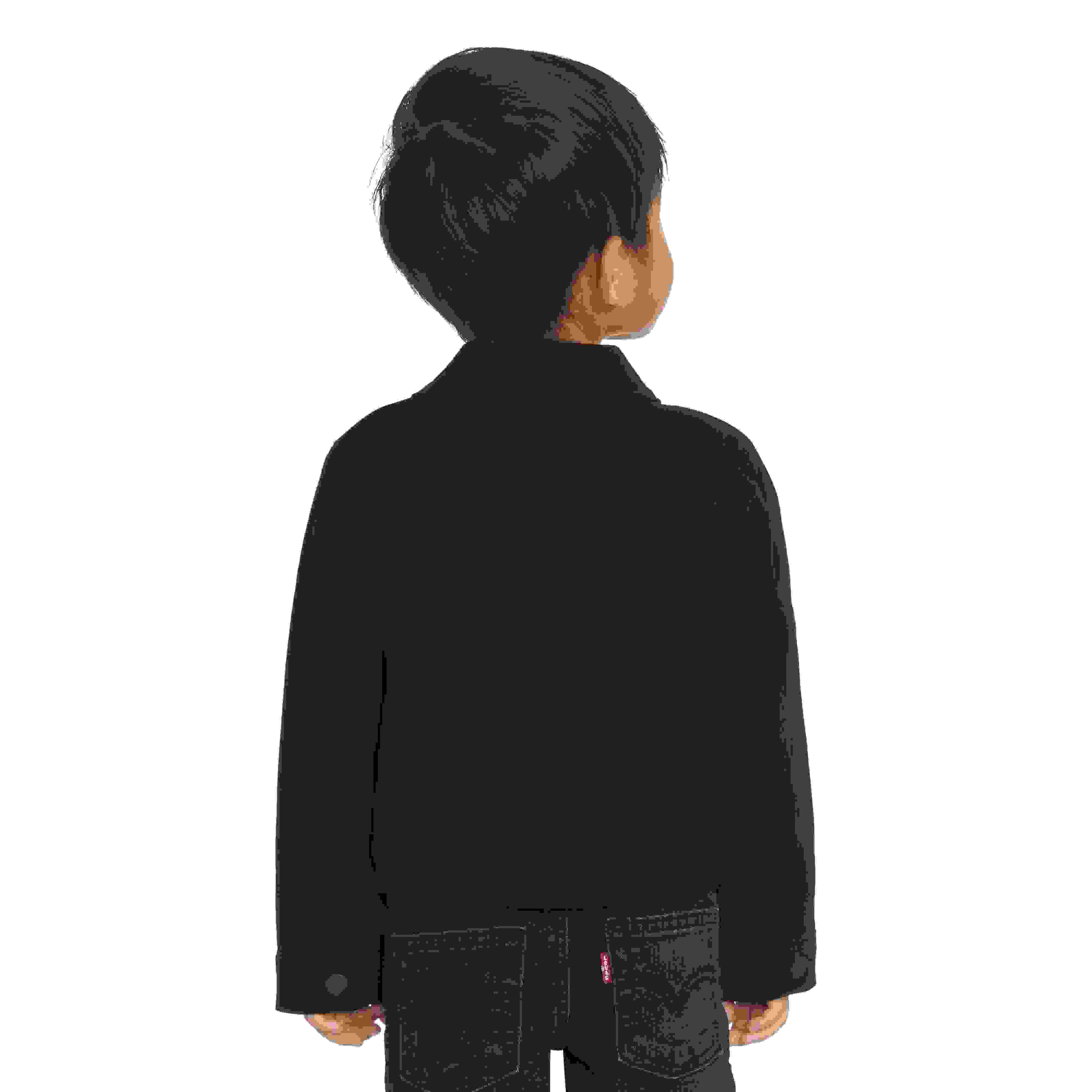 Levi's Trucker Style Toddler Boys' Black Wash Denim Jacket
